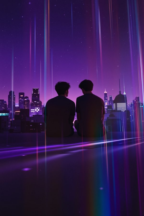 《青春的轮廓》电影海报